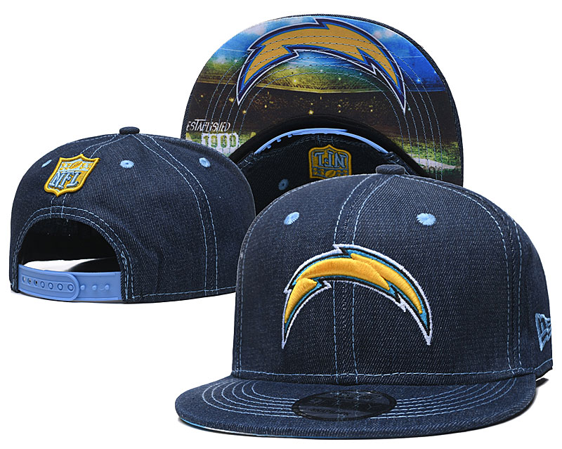 Los Angeles Chargers Stitched Snapback Hats 023